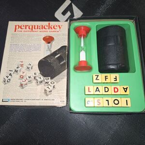 Perquackey Game Vintage Game